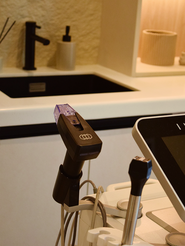 Wunderskin's Morpheus8 Microneedling Machine Handpiece.